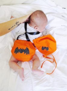 disfraz de halloween para bebé